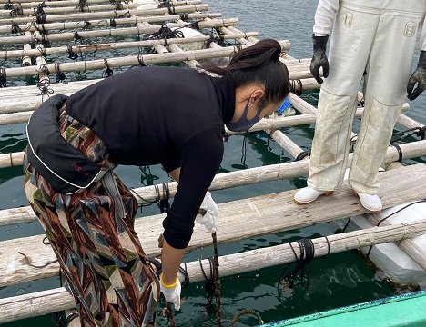 熟成酒は、お客様ご自身に引き上げていただきます。